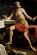 Guido Cagnacci Hl. Hieronymus France oil painting artist